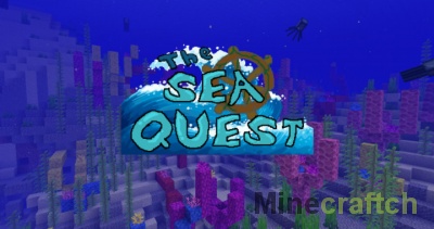 Карта The Sea Quest — морское приключение в Minecraft 1.13