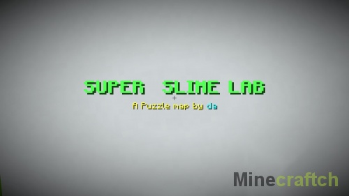 Карта Super Slime Lab для Minecraft 1.13