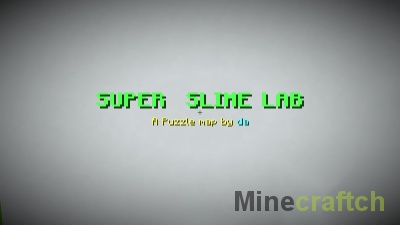 Карта Super Slime Lab для Minecraft 1.13