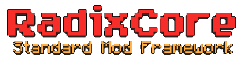 Мод RadixCore для Minecraft