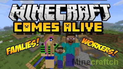 Comes Alive – мод на семью для Minecraft 1.12.2