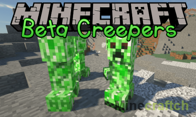Beta Creepers Mod [1.12.2]