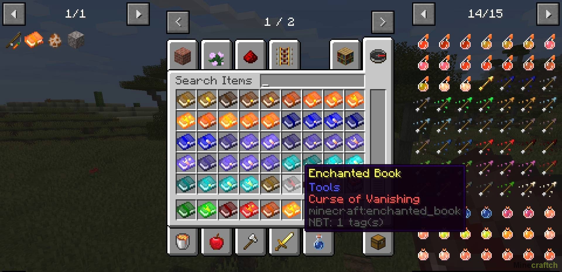 Enchanted Book Redesign Mod 1.14.4 Моды для Minecraft Minecraftch