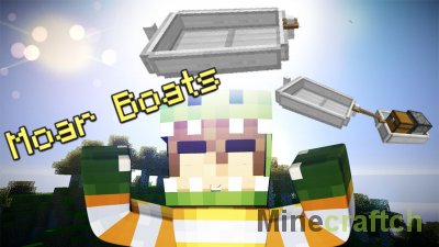 Moar Boats Mod [1.14.4] [1.13.2] [1.12.2]