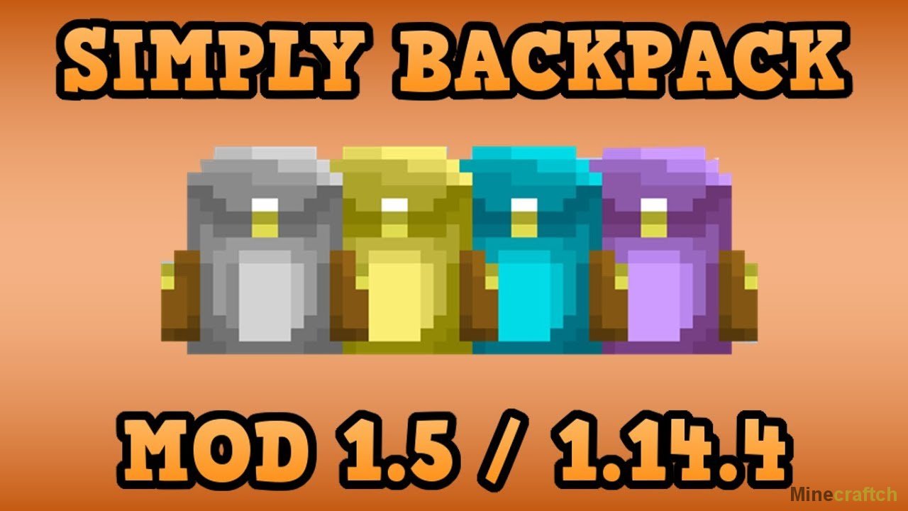 minecraft mod backpack 1.12.2