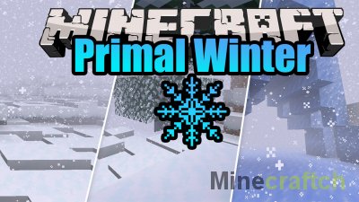 Primal Winter Mod [1.15.2] — ледниковый период