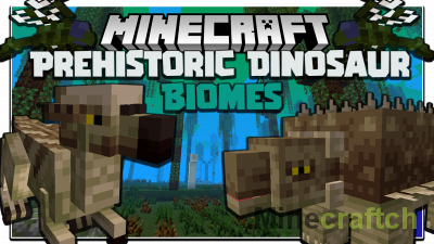 Prehistoric Dinosaur Biomes Mod [1.16.5]