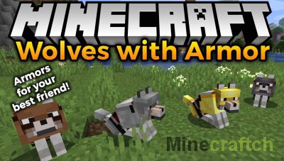 Wolves With Armor Mod [1.16.5] [1.15.2]