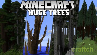 Huge Trees Mod [1.12.2]