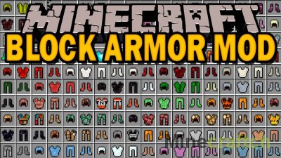 Block Armor Mod [1.17.1] [1.16.5] [1.12.2] [1.11.2] [1.10.2] [1.9.4] [1.8.9] [1.7.10]