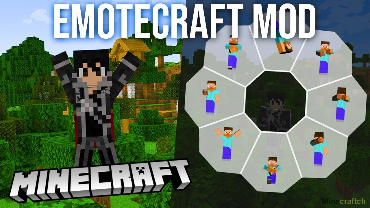 Emotecraft emotes