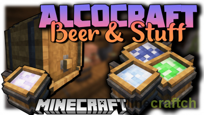 Alcocraft Beer & Stuff Mod [1.19] [1.18.2]