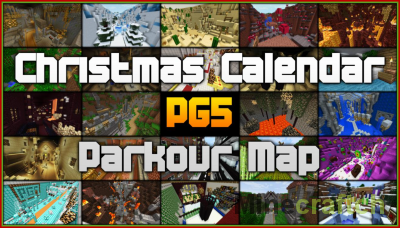 Christmas Calendar Parkour Map v1.1 [1.19.3]