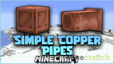 Simple Copper Pipes Mod [1.19.3] [1.18.2] [1.17.1]