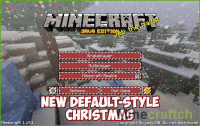 New Default-Style Christmas Resource Pack [1.19.3] [1.18.2] [1.17.1]