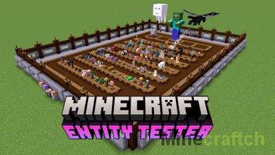Entity Tester Map [1.19.4] [1.18.2]