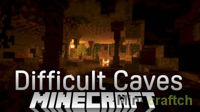 Difficult Caves Mod [1.20.1] [1.19.2] [1.18.2]