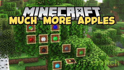 Much More Apples Mod [1.20.1] [1.16.5] [1.15.2] [1.12.2]