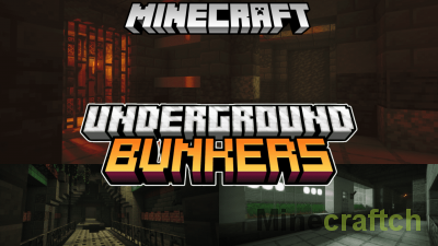 Underground Bunkers Mod [1.20.4] [1.19.4]