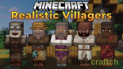 Realistic Villagers Resource Pack [1.20.4]