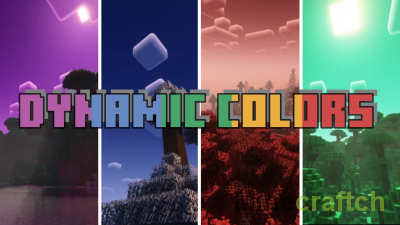 Dynamic Colors Resource Pack [1.20.6] [1.19.4] [1.18.2] [1.17.1] [1.16.5]