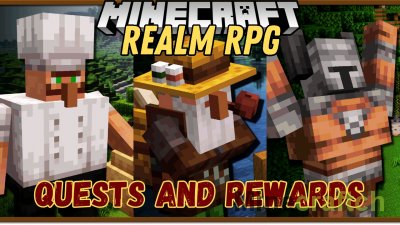 Realm RPG Quests and Rewards Mod [1.20.1]