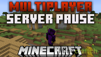 Multiplayer Server Pause Mod [1.21.1] [1.20.6] [1.19.4] [1.18.2] [1.17.1] [1.16.5]