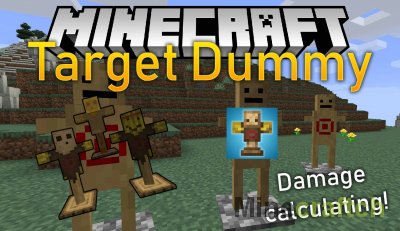 Target Dummy Mod [1.21.1] [1.20.1] [1.19.4] [1.18.2]