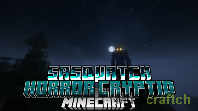 Horror Cryptid Sasquatch Mod [1.20.1]