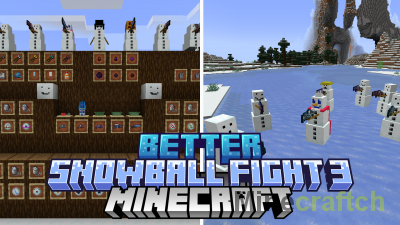 Better Snowball Fight 3 Mod [1.21.1] [1.20.1] [1.19.2] [1.18.2]