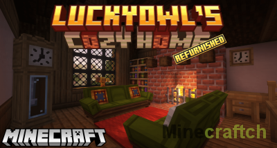 Lucky’s Cozy Home: Refurnished Mod [1.21.1] [1.20.1] [1.19.4] [1.18.2]