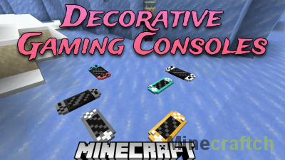 Decorative Gaming Consoles Mod [1.21.4] [1.20.1] [1.19.4] [1.18.2] [1.15.2] [1.14.4] [1.12.2] [1.7.10]