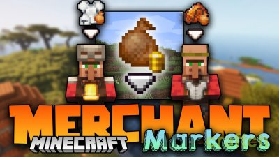 Merchant Markers Mod [1.21.4] [1.20.6] [1.19.2] [1.18.2] [1.17.1] [1.16.5]