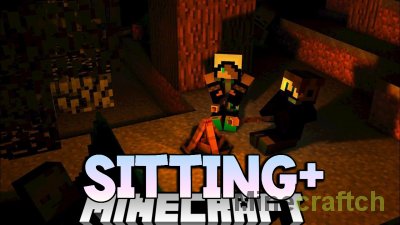 Sitting+ Mod [1.21.1] [1.20.4] [1.19.4]