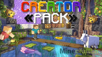 CreatorPack Resource Pack [1.21.5] [1.20.6] [1.19.4] [1.18.2] [1.17.1] [1.16.5] [1.15.2] [1.14.4]