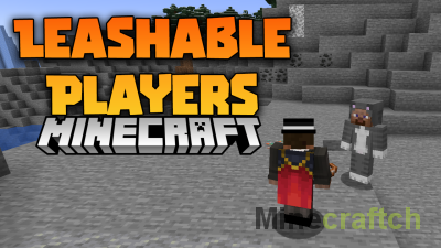 Leashable Players Mod [1.21.5] [1.20.4] [1.19.4] [1.18.2] [1.17.1] [1.16.5] [1.15.2] [1.14.4] [1.13.2]
