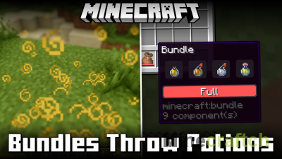Bundles Throw Potions Mod [1.21.5]