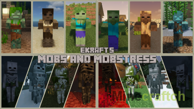 Mobs & Mobstress Resource Pack [1.21.4]
