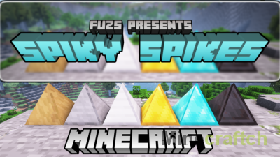 Spiky Spikes Mod [1.21.7] [1.20.4] [1.19.4] [1.18.2]