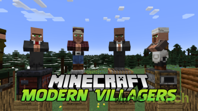 Modern Villagers Resource Pack [1.21.10] [1.20.6]