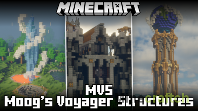 MVS – Moog’s Voyager Structures Mod [1.21.9] [1.20.6] [1.19.4] [1.18.2] [1.16.5]