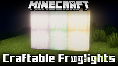 Craftable Froglights Mod [1.21.10] [1.20.6]