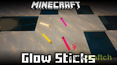 Glow Sticks Mod [1.21.10] [1.20.1] [1.19.4] [1.18.2] [1.16.5]
