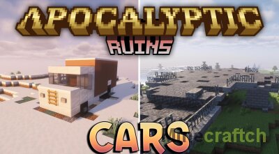 Apocalyptic Ruins Cars Mod [1.20.1]