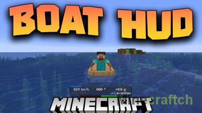 Boat Hud Mod [26.1.2] [1.21.11] [1.20.4] [1.19.4]