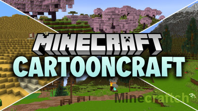 CartoonCraft Resource Pack [26.1.2] [1.21.11] [1.20.6] [1.19.4] [1.18.2] [1.16.5] [1.15.2] [1.14.4] [1.12.2] [1.11.2] [1.10.2] [1.9.4] [1.8.9]