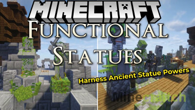 Functional Statues Mod [26.2] [1.21.11] [1.20.4]