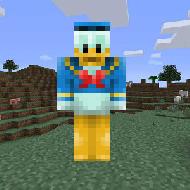 Скин Donald Duck для Minecraft