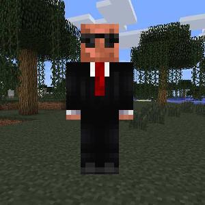 Copper in a suit