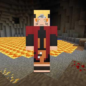 Наруто в режиме санина